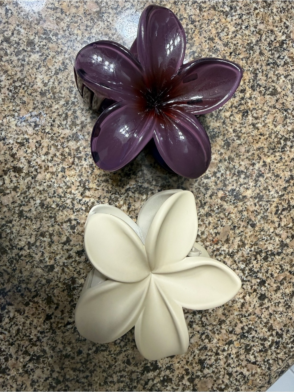 Flower Claw Clips